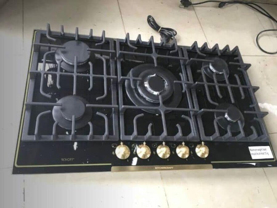 90cm 5 Burner Cooker
