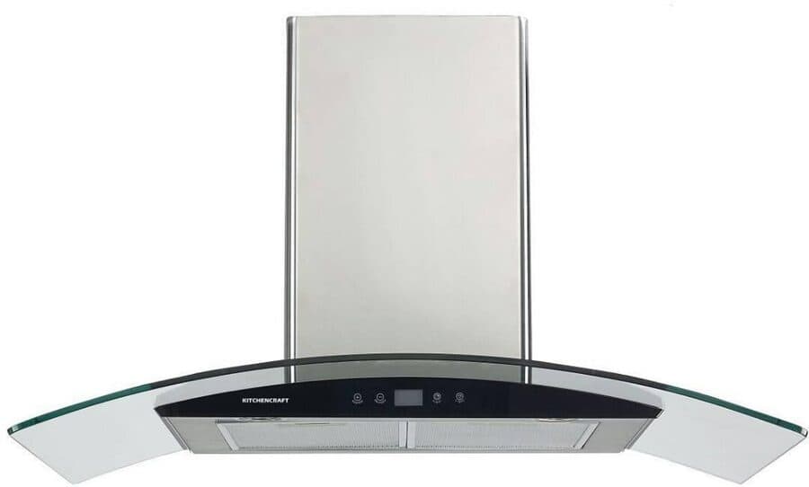 90cm Curved Glass Hood