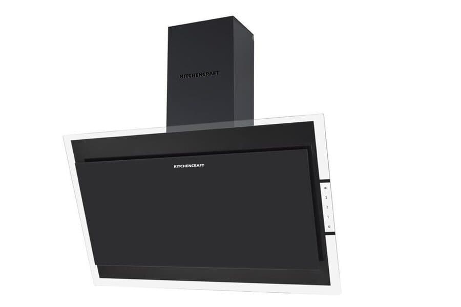 90cm Vertical Hood — Black