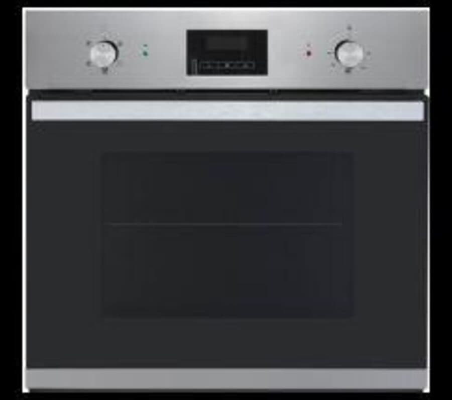 60cm Electric Oven, Full Black Door