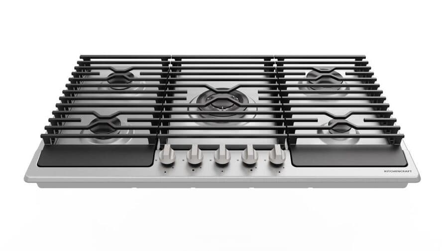 90cm 5 Burner Cooker — Silver