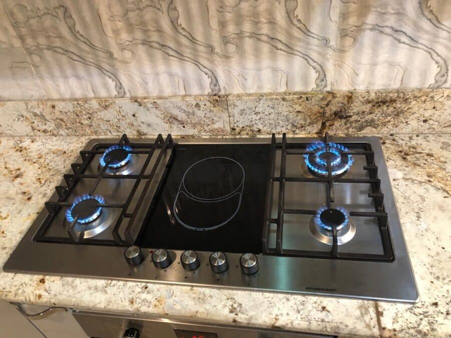 90cm 5 Burner Cooker